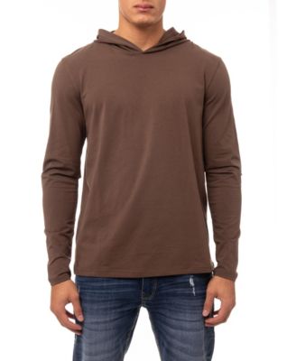 X RAY Men's XRAY Long Sleeve Hooded T-Shirt