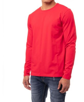 Big and Tall Men's Long Sleeve Crewneck T-Shirt