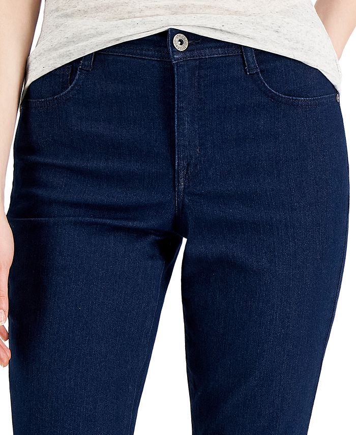 Style & Co Petite Mid Rise Slim-Leg Jeans, Created for Macy's - Macy's
