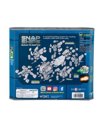 PLAYMONSTER Snap Ships Gladius Ac-75 Drop Ship Build to Battle, 149 Pieces
