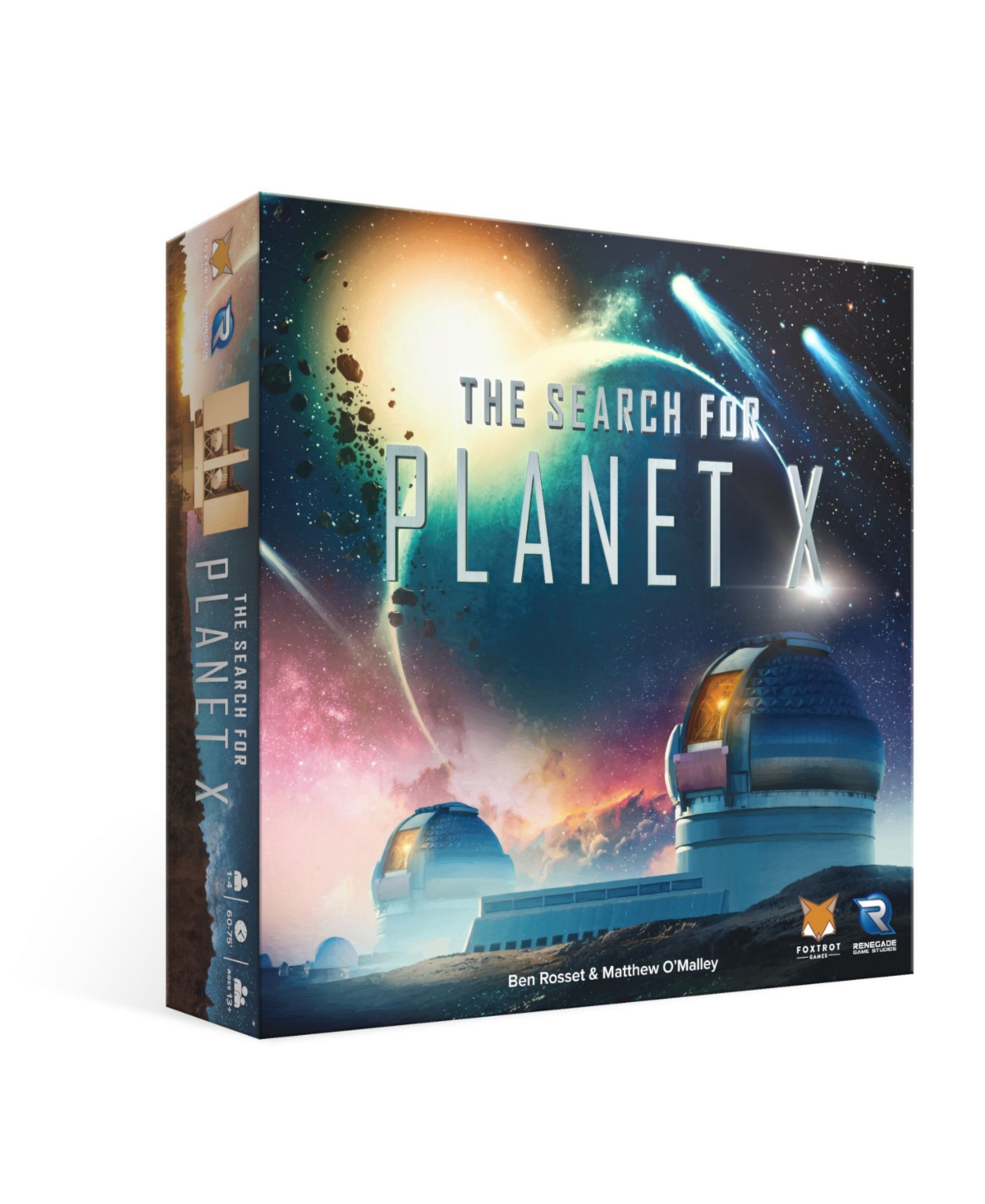 Renegade Game Studios The Search For Planet X Set, 72 Pieces In Multi
