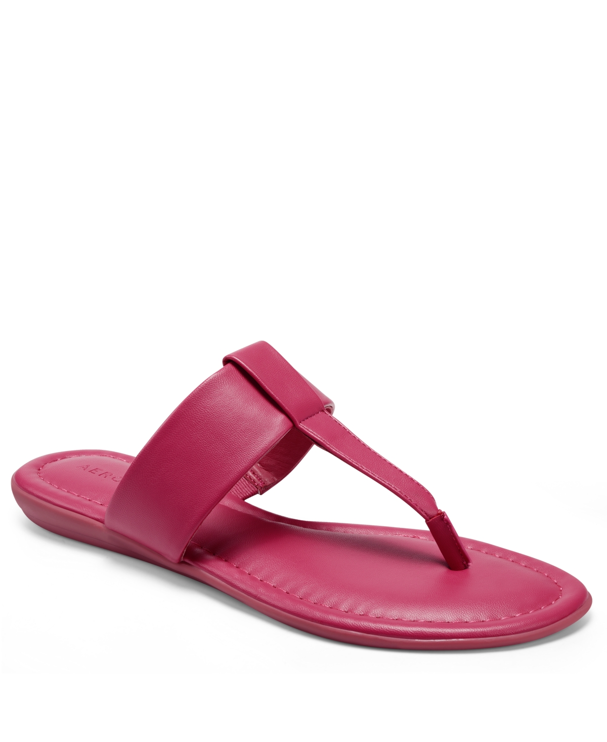 Aerosoles Women's Catty Flat Sandals Women's Shoes In Berry | ModeSens