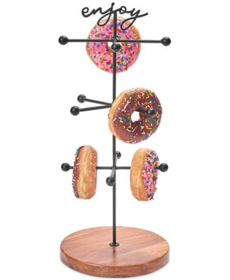 The Cellar - Mixed Materials Donut Stand, Created for Macy's