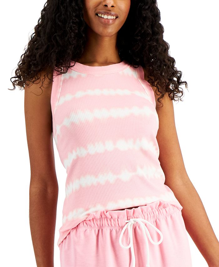 Jenni Women's HighNeck Pajama Tank Top, Created for Macy's Macy's
