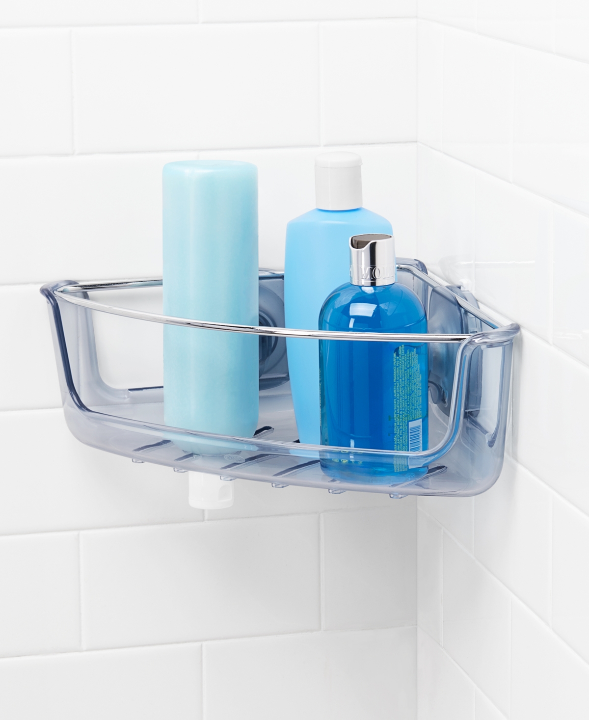 Simplehuman 8' Tension Shower Caddy and Foldaway Squeegee