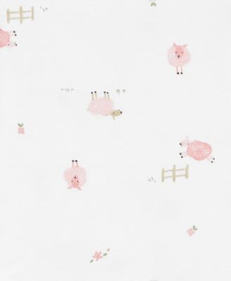 Baby Girls Terry Cardigan, Bodysuit, and Pants, 3 Piece Set