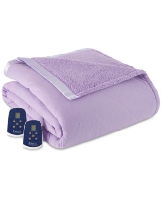 Shavel - Reverse to Sherpa King Electric Blanket