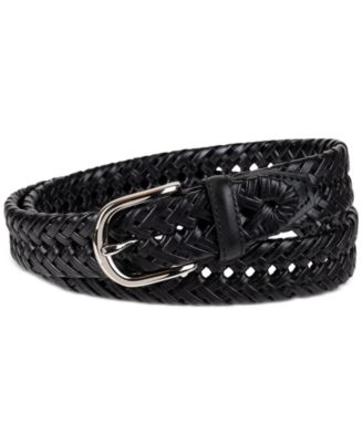 Club Room - Men's Hand-Laced Braided Belt