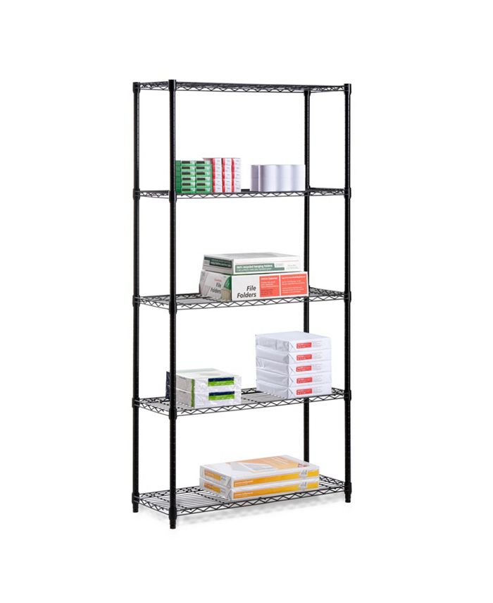 Honey Can Do 5 Tier Steel Urban Adjustable Storage Shelving Unit Macy's