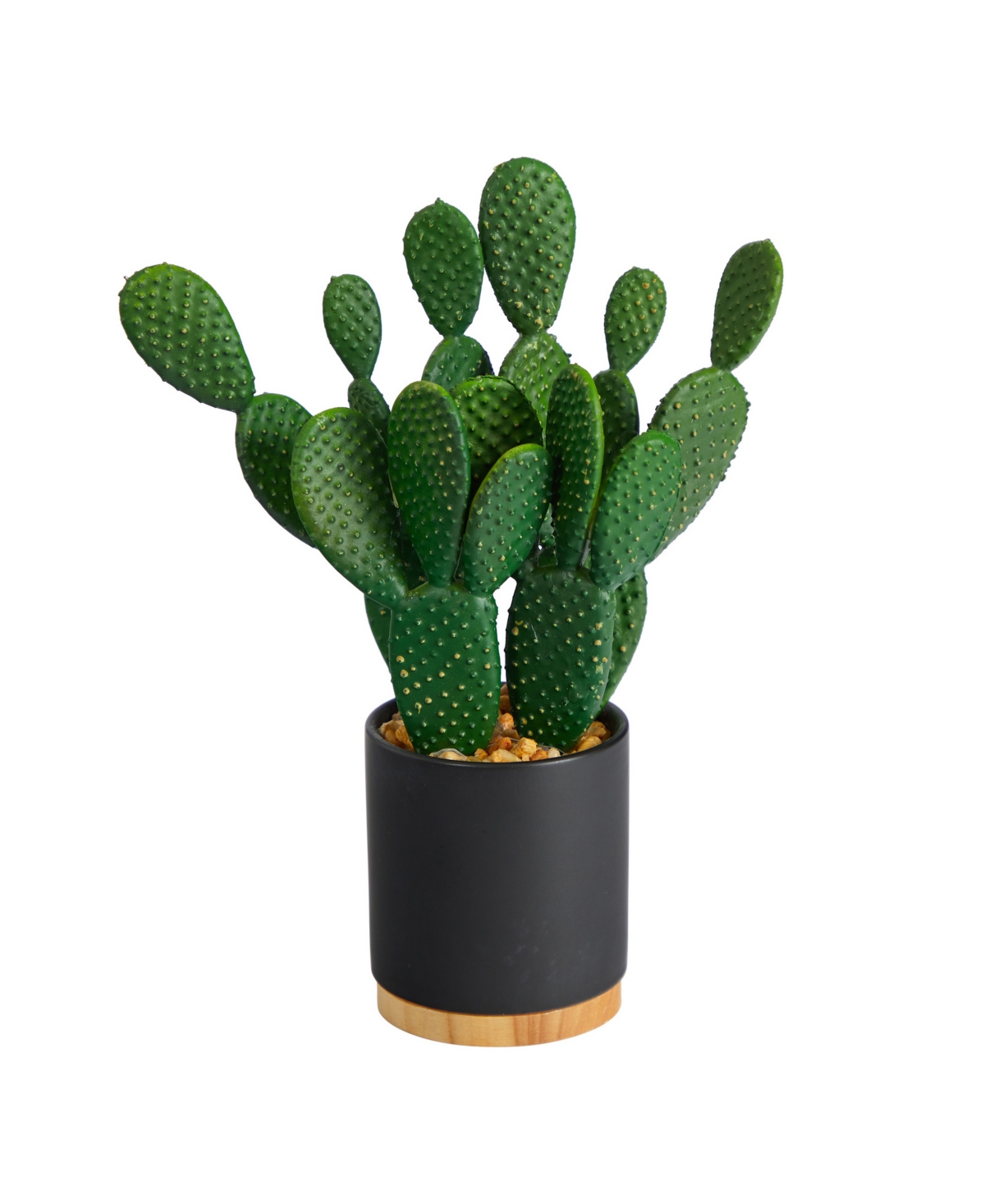 NEARLY NATURAL CACTUS SUCCULENT ARTIFICIAL PLANT IN PLANTER, 10" 