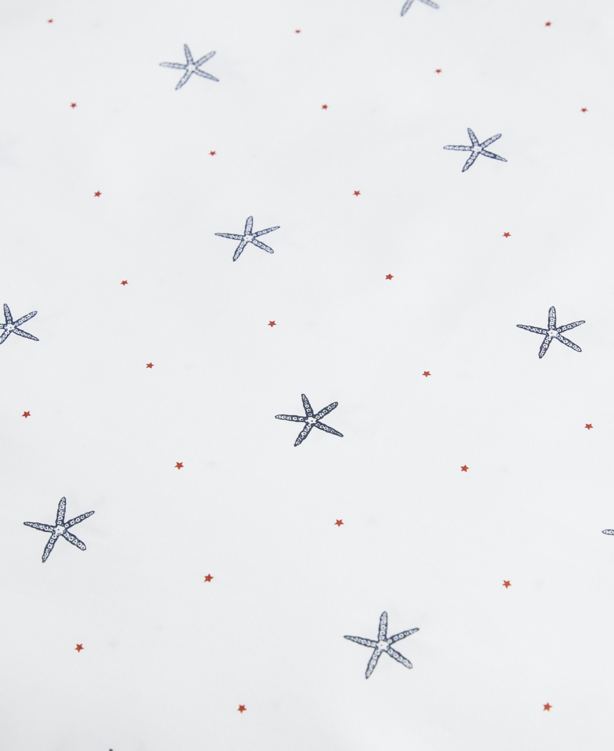 Nautica Star Spangled Coastal Cotton Percale -Piece Sheet Set