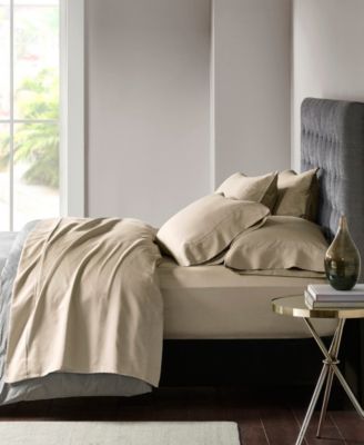800 Thread Count Cotton Blend Sateen 6-Pc. Sheet Set, Queen