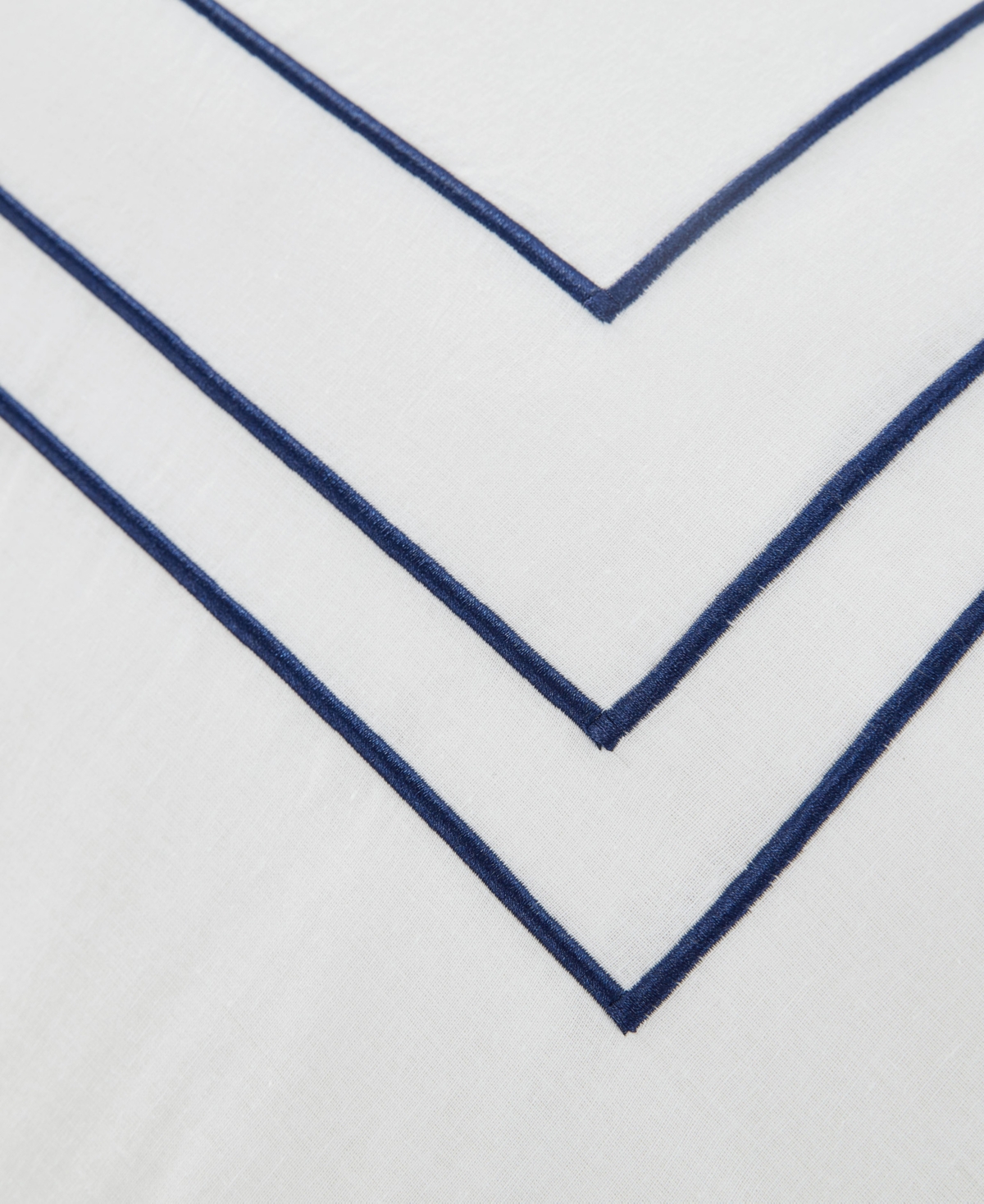 Nautica AldenEmbroidered 2-Piece Duvet Cover Set, - White