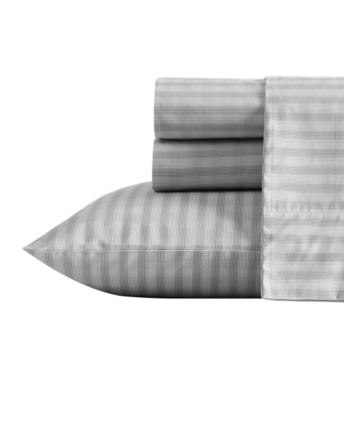 Nautica Michael Plaid Cotton Percale 3-piece Sheet Set, Twin Extra Large Bedding In Vessel