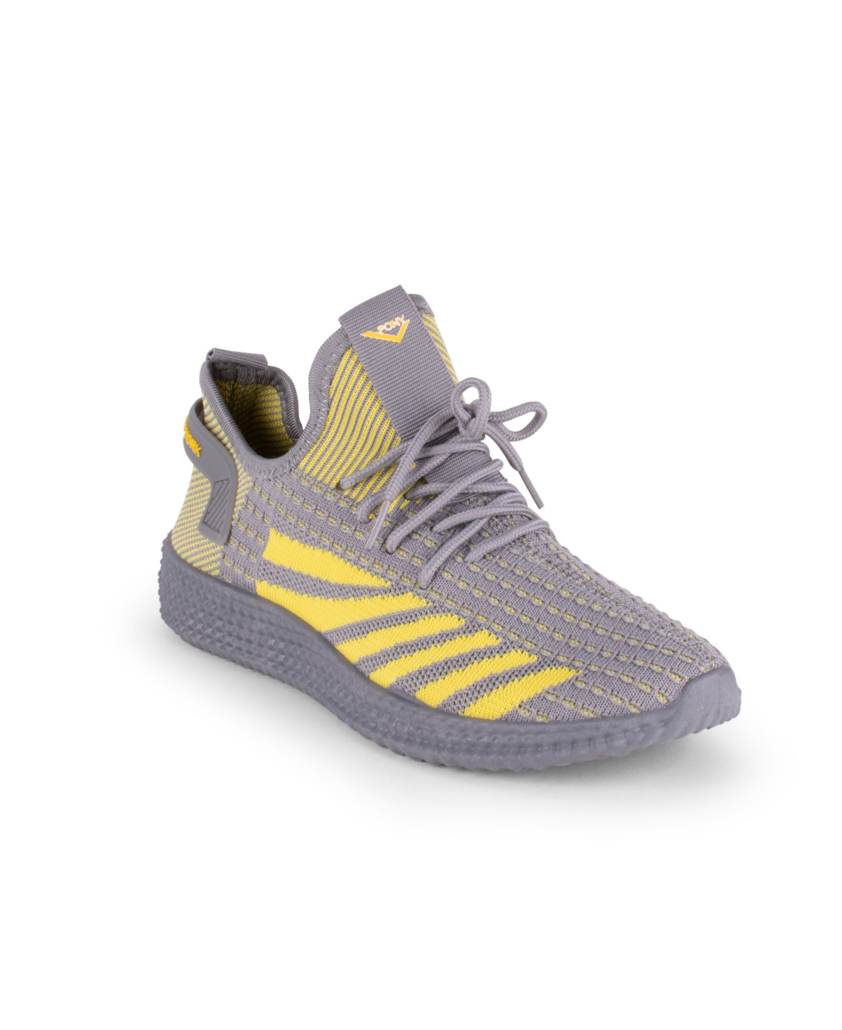 Pony Women's Pp2spike Knit Sneakers Women's Shoes In Gray/yellow ModeSens