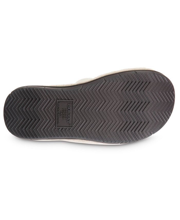 Isotoner Signature Women's Recycled Microterry Aster Slide - Macy's