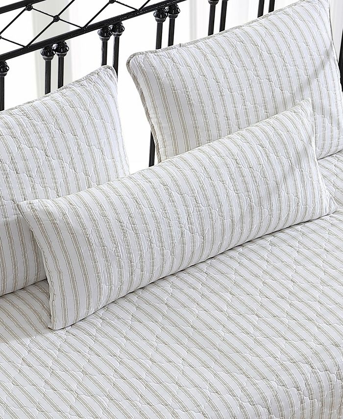 Stone Cottage CLOSEOUT! Willow Way Ticking Stripe 4 Piece Daybed Set