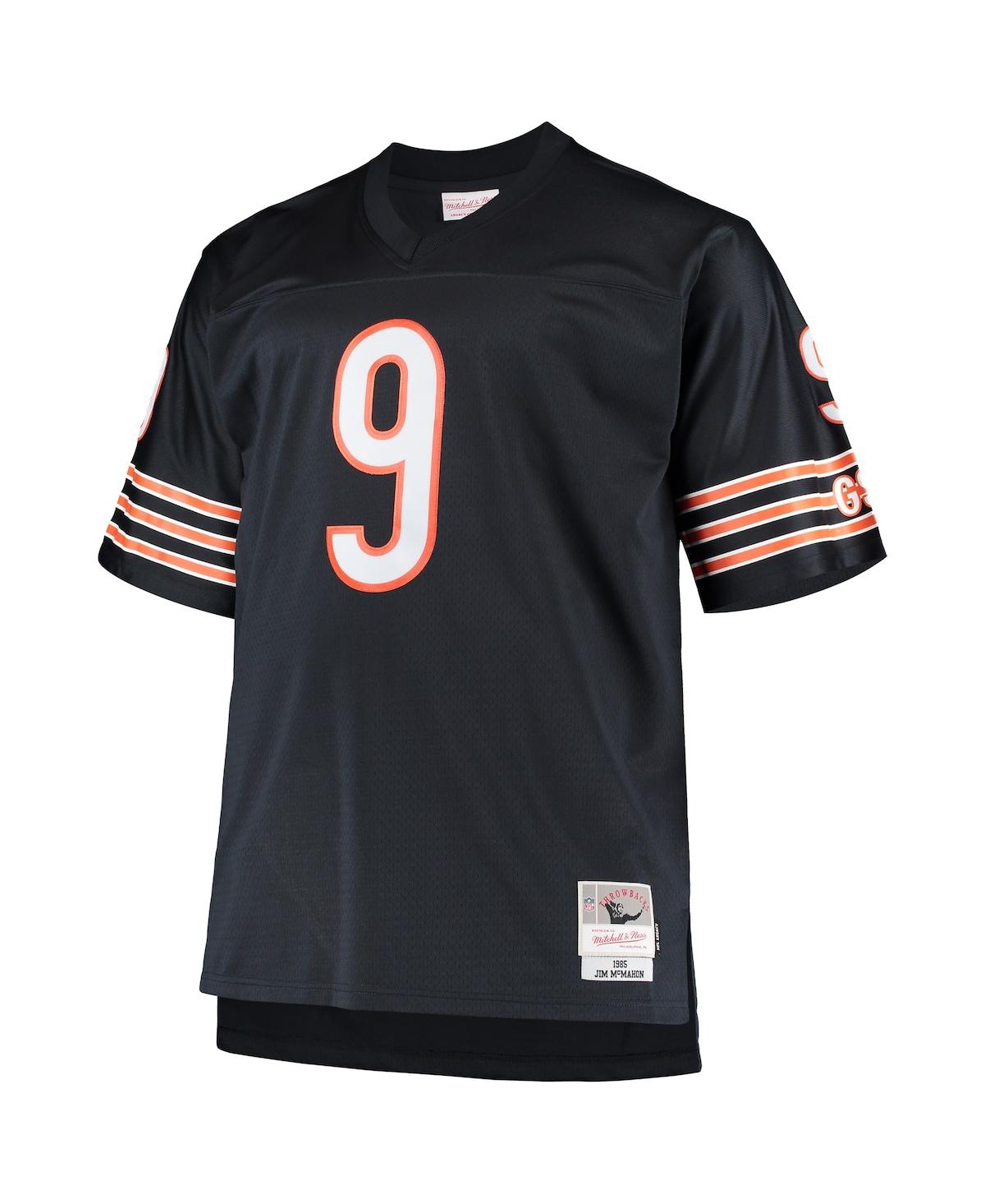 Men's Mitchell & Ness Jim McMahonChicago Bears Big and Tall 1985 Retired Player Replica Jersey - Navy