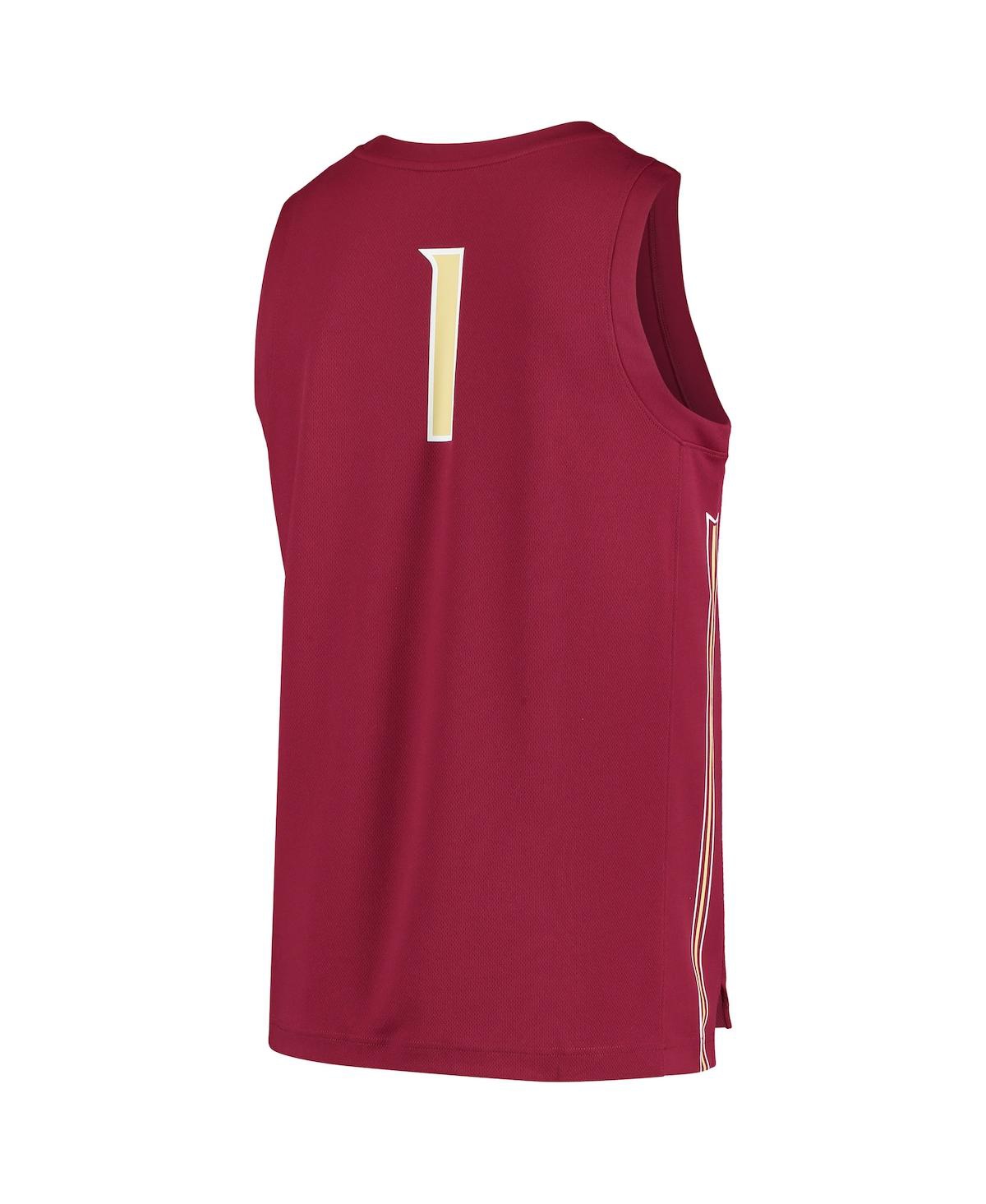 Men's and Women's Nike #1Florida State Seminoles Replica Basketball Jersey - Garnet