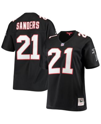 Women's Deion Sanders Black Atlanta Falcons Legacy Replica Team Jersey