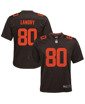 Nike Men's Jarvis Landry Brown Cleveland Browns Game Player Jersey