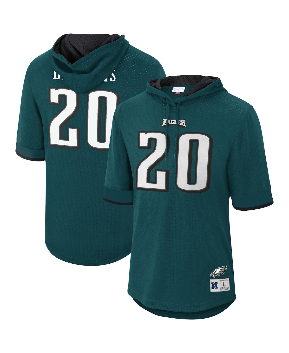 Mitchell & Ness Men's  Brian Dawkins Green Philadelphia Eagles Retired Player Mesh Name And Number Ho