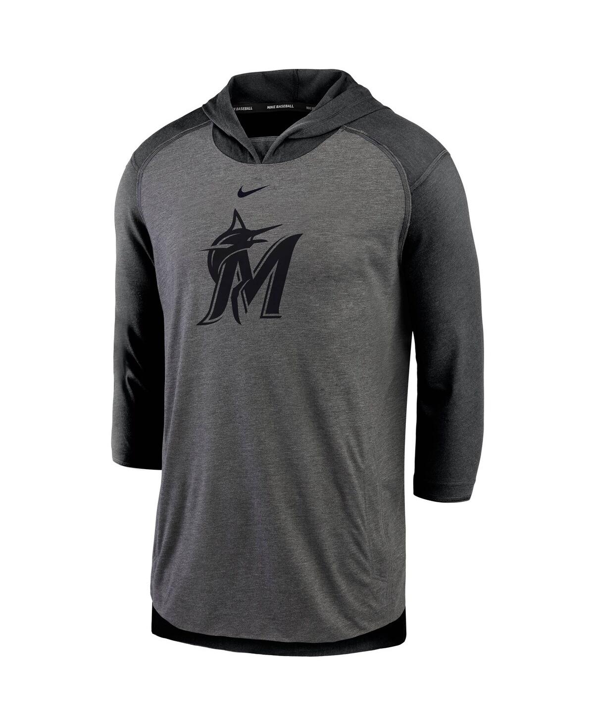 Miami Marlins Nike MLB Authentic Dri-Fit Sweatshirt Men's Dark