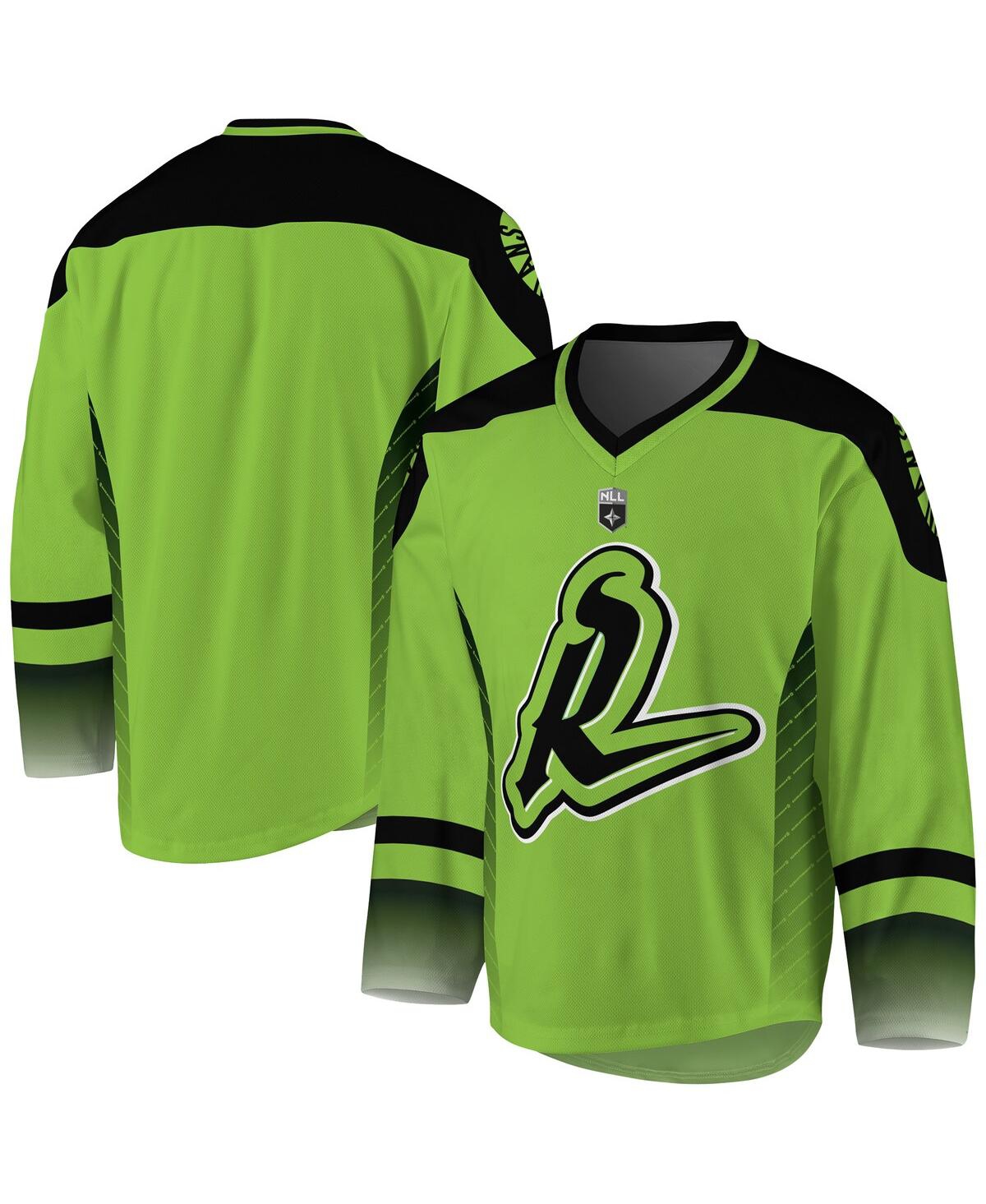 Men's Black Saskatchewan Rush Replica Jersey - Black