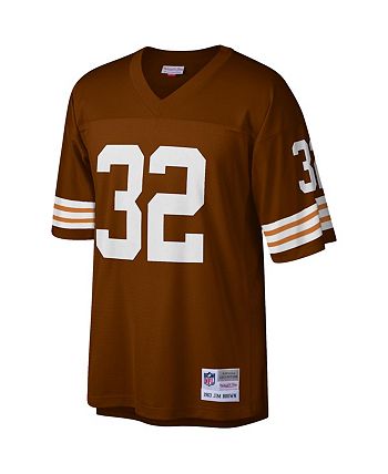 Men's Mitchell & Ness Jim Brown Brown Cleveland Browns Legacy