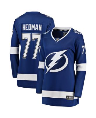 Women's Victor Hedman Blue Tampa Bay Lightning Premier Breakaway Player Jersey