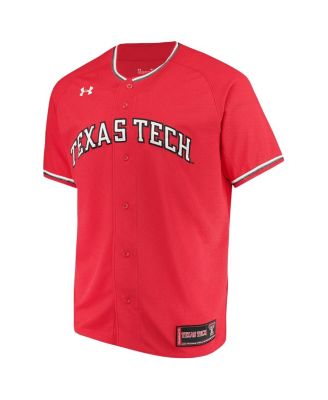 Men's Texas Tech Red Raiders Performance Replica Baseball Jersey