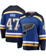 G-III Apparel Group St Louis Blues Women's First Team Fashion Hockey Jersey - Blue, Blue, 100% POLYESTER, Size XL, Rally House