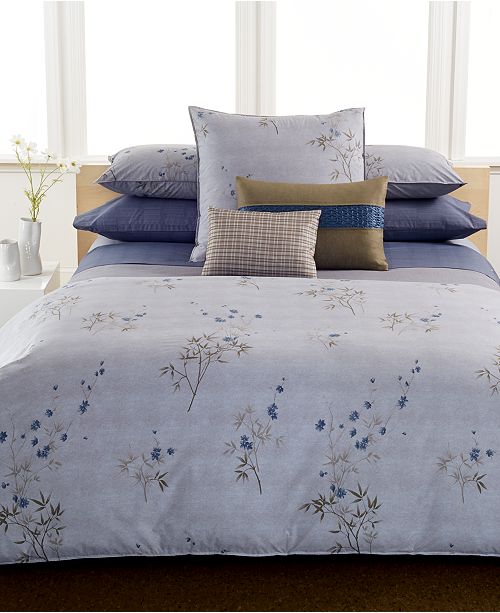 Calvin Klein Bamboo Flowers King Duvet Cover Reviews Duvet