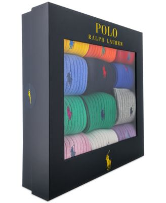 Polo Ralph Lauren - Men's 12pk. Crew Socks Gift Box