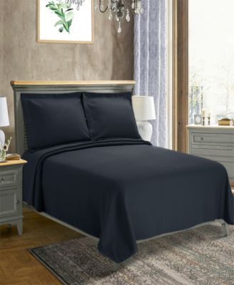100% Cotton Diamond Solitaire All-Season 3-Piece Coverlet Set, Full