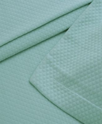 100% Cotton Diamond Solitaire All-Season 3-Piece Coverlet Set, Queen