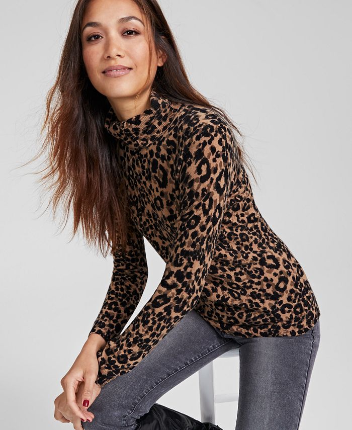 Macy's online cashmere turtleneck