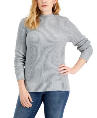 karen scott mock neck sweater