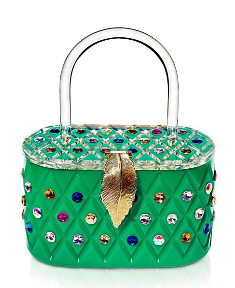 Женский клатч Milanblocks Kelly Rainbow Clutch, цвет: Зелёный