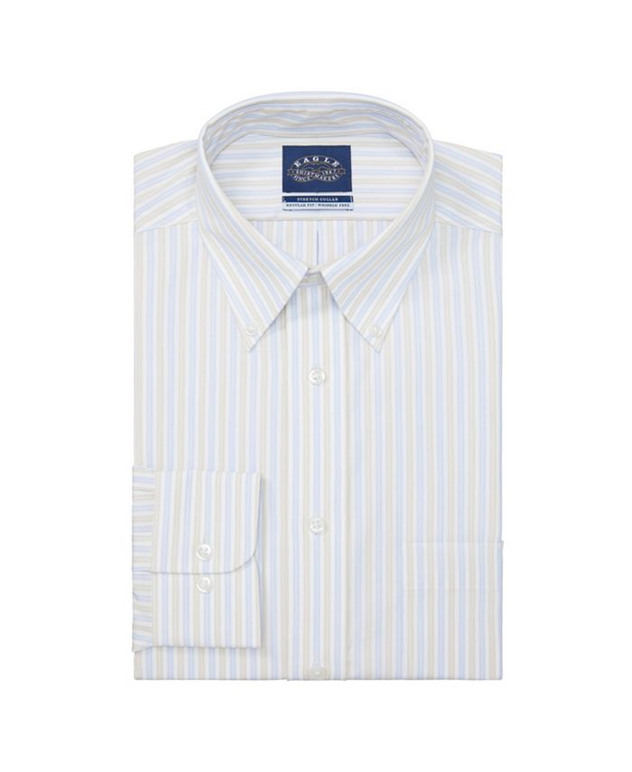 Eagle Men's Regular Fit Stretch Collar Dress Shirt Macy's