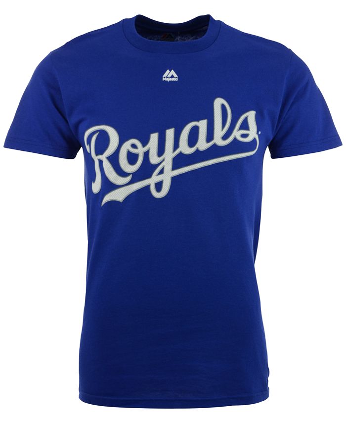 Men's Majestic White Kansas City Royals Team Official Jersey