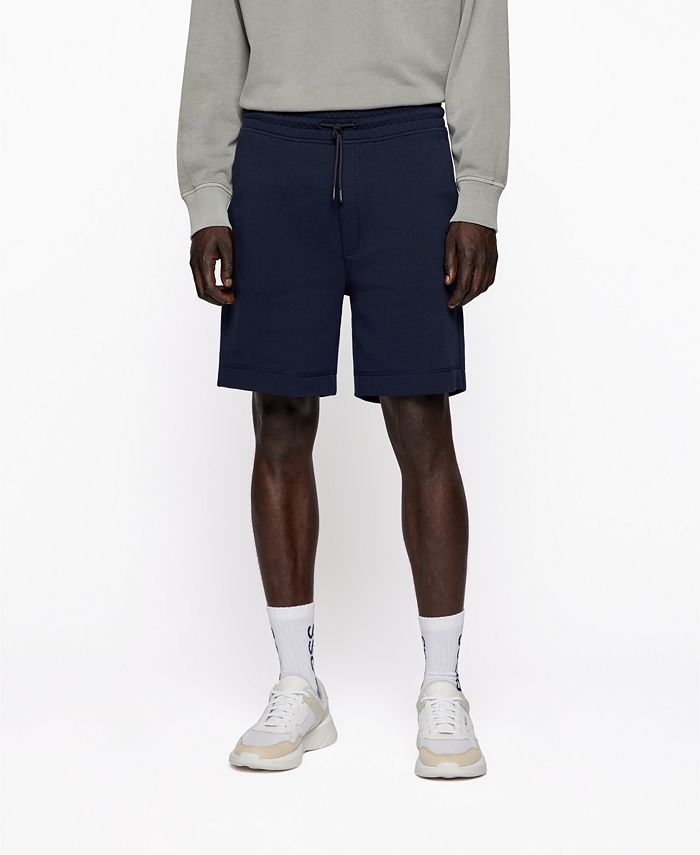 Hugo Boss Men's Drawstring French Terry Shorts - Macy's