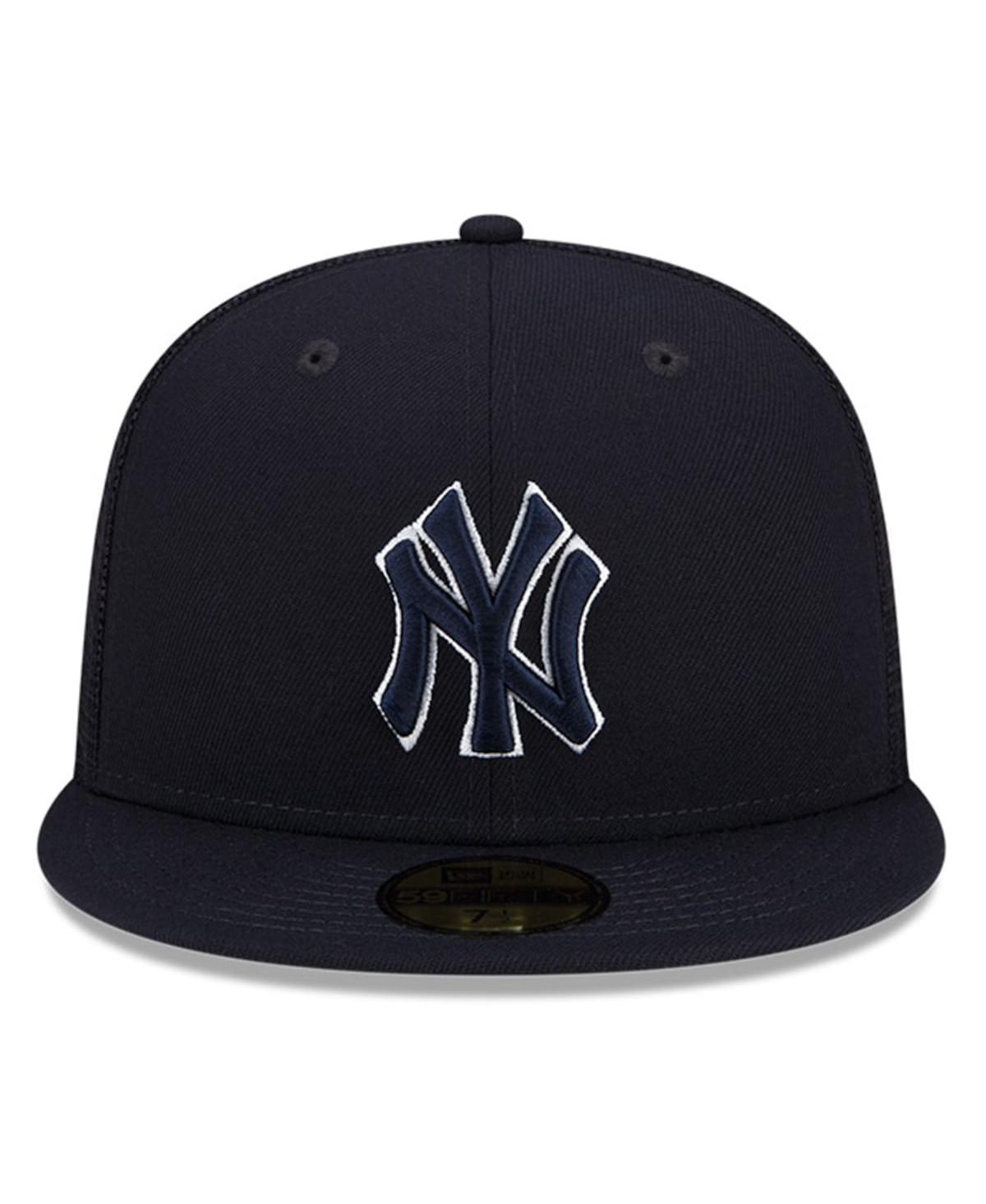 Shop New Era Men's  Navy New York Yankees 2022 Batting Practice 59fifty Fitted Hat