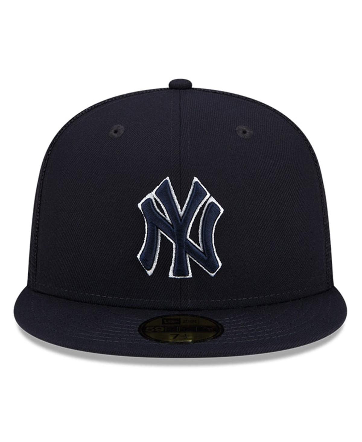 Men's New EraNew York Yankees 2022 Batting Practice 59FIFTY Fitted Hat - Navy