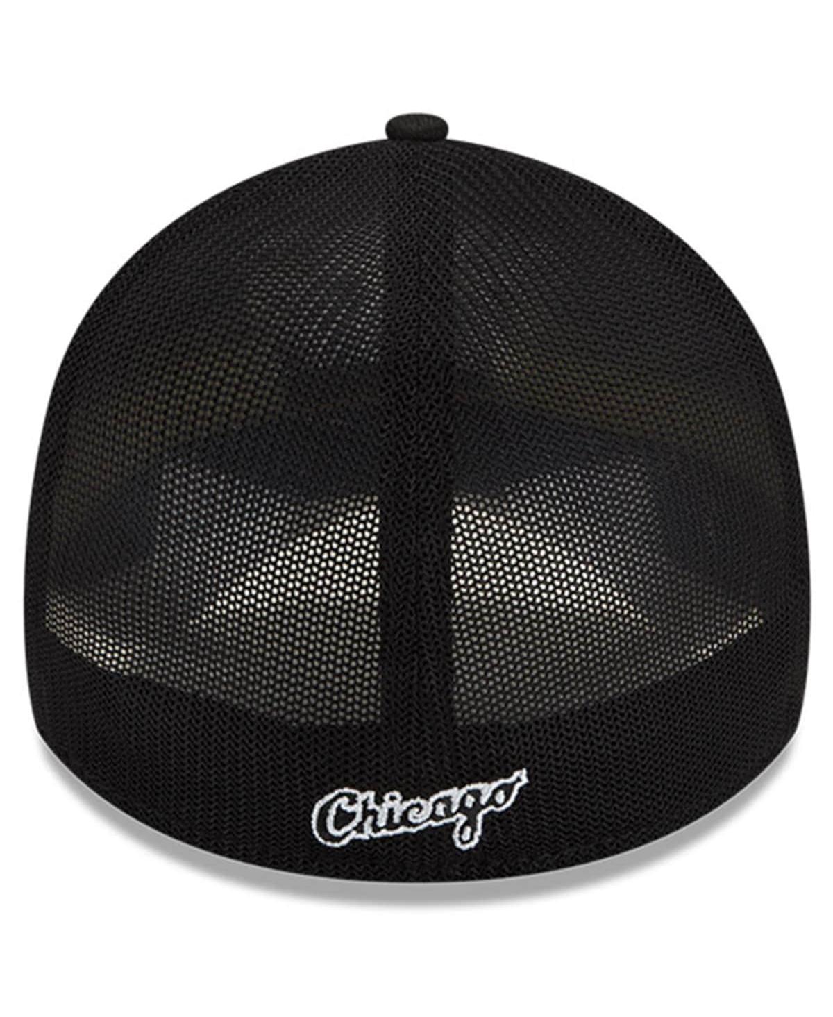 New Era Black Chicago White Sox 2022 Batting Practice 39thirty Flex Hat In Black