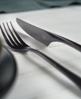 Bellasera Slate 18/10 Stainless Steel 20 Pc. Flatware Set, Service for 4