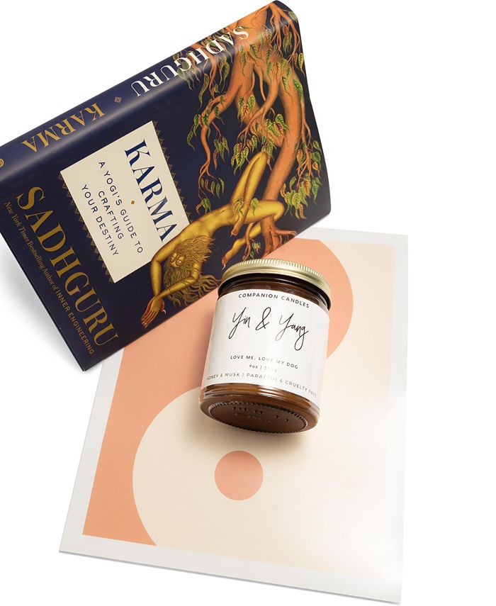 Companion Candles 'Yin & Yang' Honey & Musk Scented Candle, 9oz Macy's