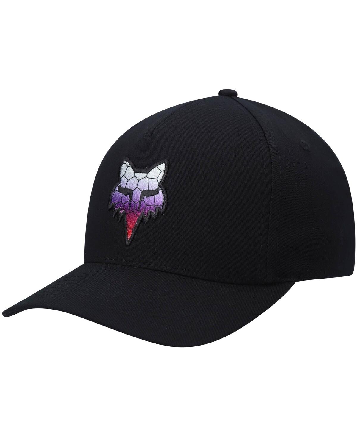 Men's Fox Black Skarz Flex Hat - Black