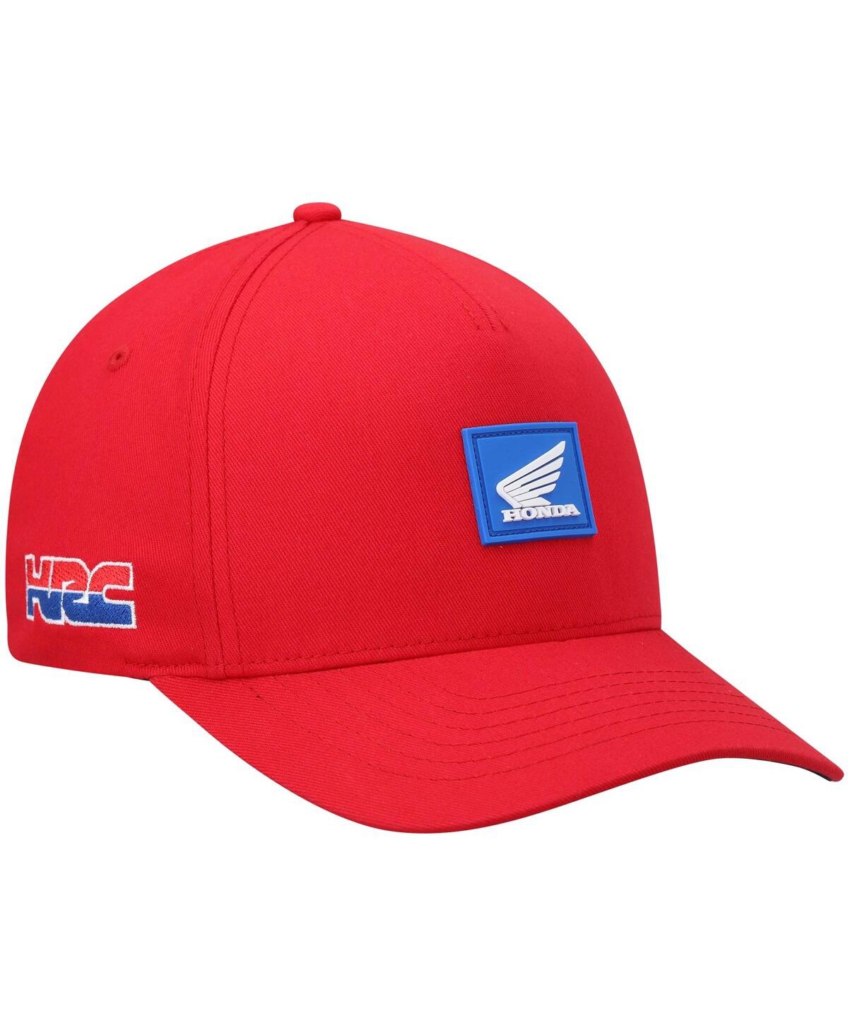 Shop Fox Men's  Red Honda Wing Flex Hat
