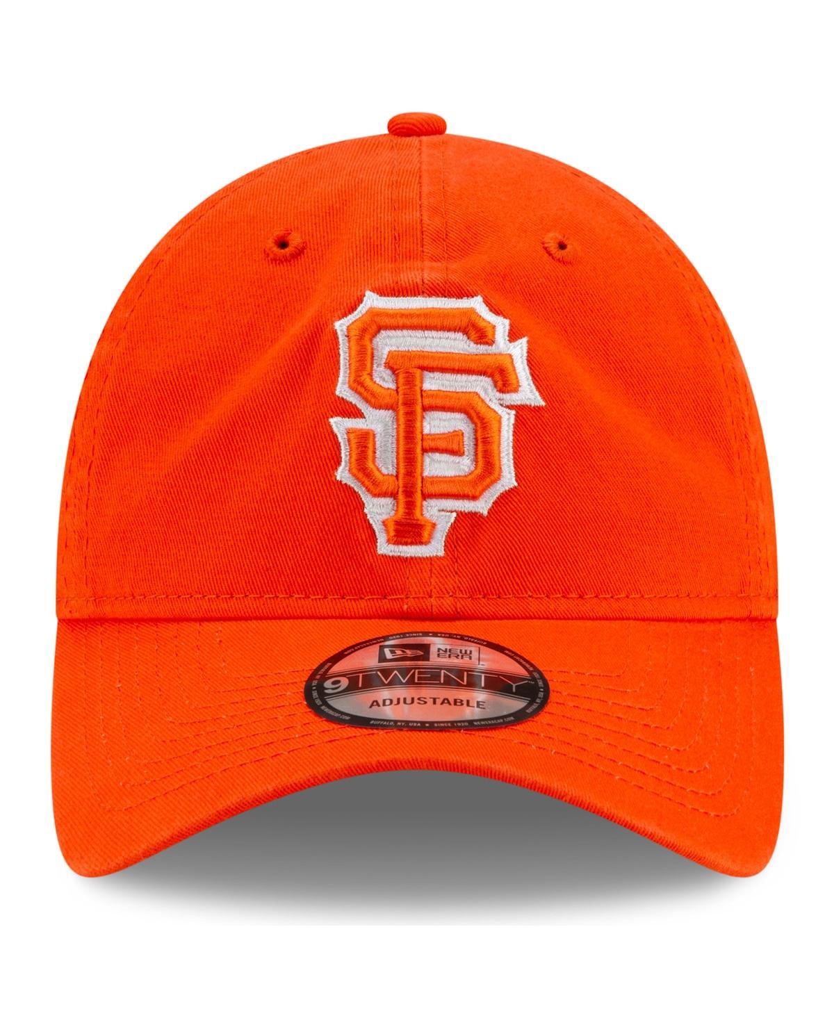 Shop New Era Men's  Orange San Francisco Giants City Connect 9twenty Adjustable Hat